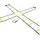 Sport-Thieme Koordinationsleiter ""Agility"", 4x2 m, Vierfach-Leiter