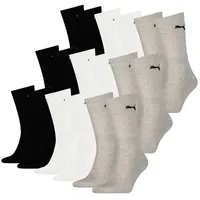 Puma Sportsocken Regular Crew Socken 18 Paar Sport Cush