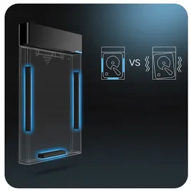 UGREEN Festplattengehäuse für 2,5-Zoll SATA