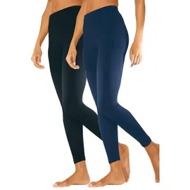 vivance active by lascana Leggings Loungewear Blau/Schwarz 48/50