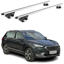Aurilis Dachträger Alu Grundträger für Seat Tarraco 2019-2025 5 türig 2 tlg