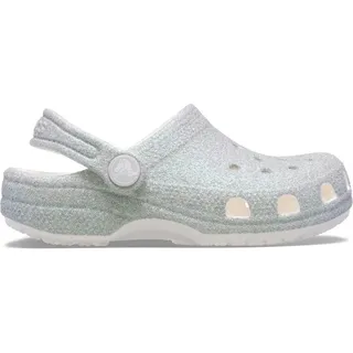 Crocs Classic Iridescent Glitter Weiß 22