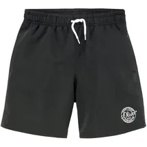 s.Oliver Badeshorts mit Logo-Print Schwarz 110/116