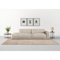 TRENDMANUFAKTUR Big-Sofa »Braga«, in moderner Optik, mit hochwertigem Kaltschaum grau
