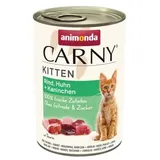 Animonda 24x 400g Carny Kitten: Rind, Huhn & Kaninchen Animonda Nassfutter für Katzen