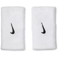 Nike Swoosh Doublewide Schweißbänder 2er Pack weiß TU