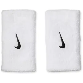 Nike Swoosh Doublewide Schweißbänder 2er Pack weiß TU