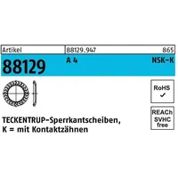 Teckentrup Teckentrup, Muttern + Unterlegscheiben, Sperrkantscheibe R 88129 NSK-K