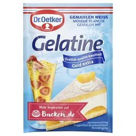 Dr. Oetker Dr.Oetker Gelatine gemahlen weiss Gold extra 3ST 27G