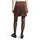 Tom Tailor Mini Rock Samt Braun/Bronze XL