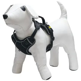 beeztees Parinca Supreme Y-Geschirr Schwarz 40-61 cm