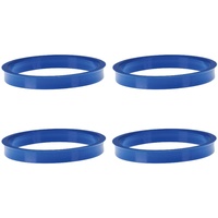 4 Zentrierringe 89,1mm - 78,1mm OF-System blau