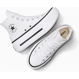 Converse Chuck Taylor All Star Lift Double Damen Weiß/Schwarz 39,5