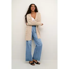 Kaffe Strickjacke KAlena Beige L