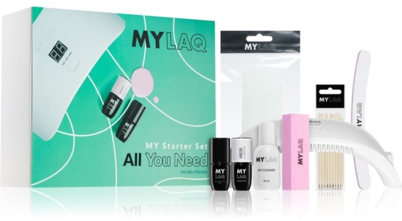 MYLAQ Starter Set All You Need Set für die perfekte Maniküre
