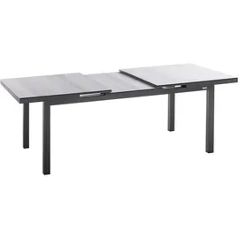 Niehoff Nancer Ausziehtisch 240 x 100 x 76 cm anthrazit/grau