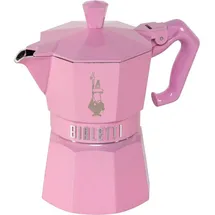 Bialetti Moka Exclusive 3 Tassen Pink