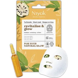 Niyok Revitalise & Glow Tuchmaske 10 ml
