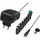 Logilink PA0198, 1 A, 3 - Universalnetzteil (34W) mit USB-Port und 8 verschiedenen Adaptern, Kurzschluss-, ?berspannungs-, ?berhitzungs- und ?berstromschutz
