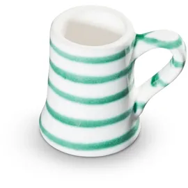 Gmundner Keramik Grüngeflammt, Stamperl (H: 5,5cm)