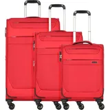 Worldpack Dublin Koffer-Set 3-tlg. rot