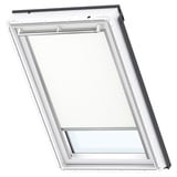 VELUX Verdunkelungsrollo Uni Weiß 1025, 78x180 cm MK12 Aluminiumschiene,GGU,Manuell,VELUX