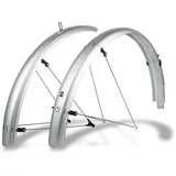 28" 65mm Schutzblechset silber (11820)