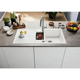 Blanco Metra 6 S vulkangrau + Excenterbetätigung