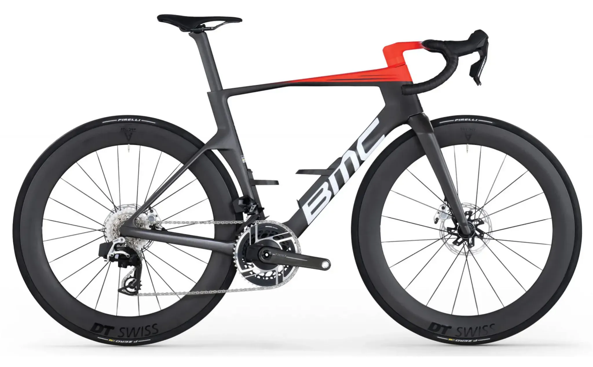 BMC Teammachine R 01 One SRAM RED AXS - 54 cm - Carbon / Neon Red