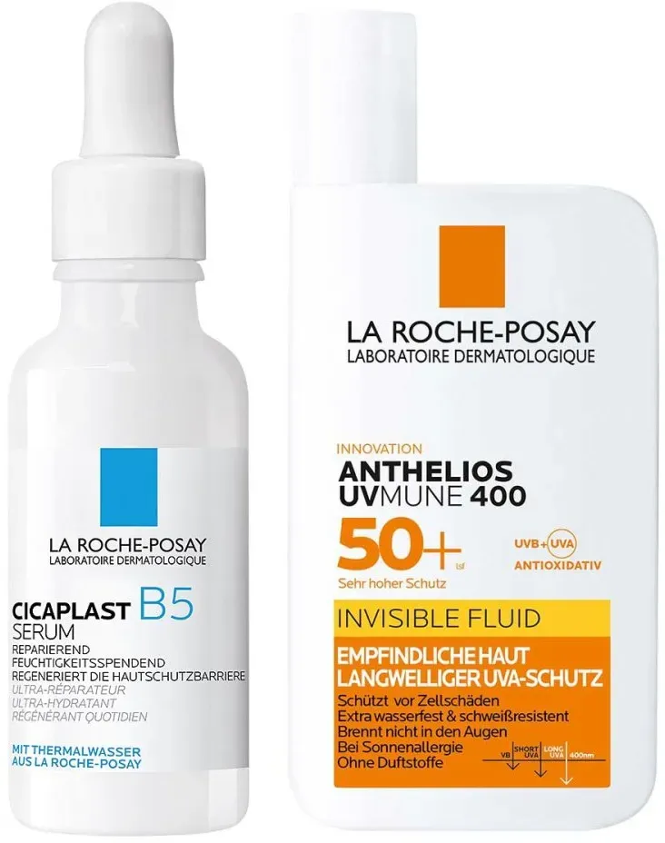 La Roche Posay Cicaplast B5 Serum & Anthelios UVMune 400 LSF 50