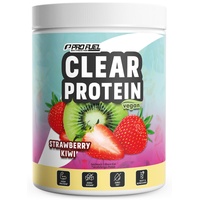 Clear Protein Vegan 360g STRAWBERRY KIWI, unglaublich leckerer & erfrischender Protein-Drink, vegane Clear Whey Protein/Iso Clear Alternative mit hochwertigem Erbsenproteinhydrolysat, 56% Protein