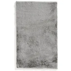 bonprix Badematte in besonders weicher Qualität, silber, 4 (Badematte: 80/150 cm)
