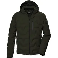 KILLTEC Herren Steppjacke mit Kapuze/Jacke ist wasserabweisend KOW 60 MN QLTD JCKT, dark moss, 3XL,