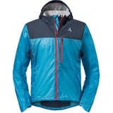 Schöffel Hybrid Jkt Flow Trail M, extrem leichte MTB Jacke, winddichte, atmungsaktive Fahrradjacke mit vorgeformten Ellbogen, methyl blue, 54