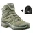 mid/sage Modernes Veloursleder kombiniert mit Gore-TEX. 43