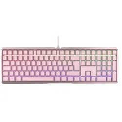 Cherry MX Board 3.0S kabelgebundene Gaming Tastatur pink DE Layout schwarz