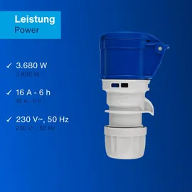 REV Ritter REV Caravan-Kupplung 16 A/220 V