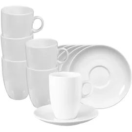 SELTMANN WEIDEN Milchkaffeetasse 0,36 l Weiß 6 St.