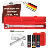 FAMEX Drehmomentschlüssel 10886-3N-KS 1/2" (12,5mm) - 30-210 Nm