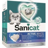 Sanicat 10 l Sanicat Active White Streu für Katzen