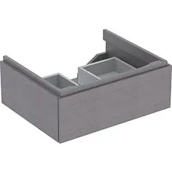 Geberit Xeno2 Waschtisch-Unterschrank 500505431 58x22x46,2cm, strukturiert/sculturagrau, mit Schublade