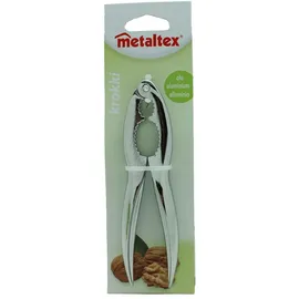 Metaltex Krokki Nussknacker Aluminium verchromt 15 cm