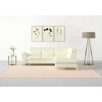sit&more Ecksofa »Cabrio L-Form, mit Sitztiefenverstellung, Arm- und Kopfteilverstellung«, 3 Nierenkissen, Federkern, optional Bettfunktion und Stauraum