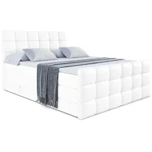 altdecor Brugo-Z King 180 x 200 cm H3/H4 Weiß Hochglanz