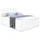 altdecor Brugo-Z King 180 x 200 cm H3/H4 Weiß Hochglanz