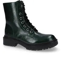 Dockers by Gerli Damen Klassische Stiefeletten, Frauen Stiefeletten,Wechselfußbett,uebergangsschuhe,dunkelgrün/schwarz,36 EU - 36 EU