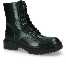 Dockers by Gerli Damen Klassische Stiefeletten, Frauen Stiefeletten,Wechselfußbett,uebergangsschuhe,dunkelgrün/schwarz,36 EU - 36 EU