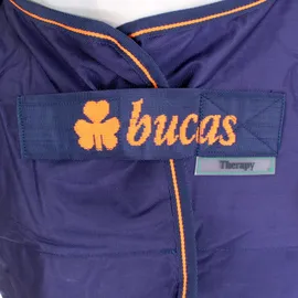 Bucas Therapy Turnout Outdoordecke 150 g 115 cm Blau/Orange