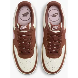 Nike Court Vision Low Damen Soft Pearl / Pink Foam / Fauna Brown 39