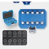 BRILLIANT TOOLS Felgenschloss-Sortiment für VW, 10-tlg